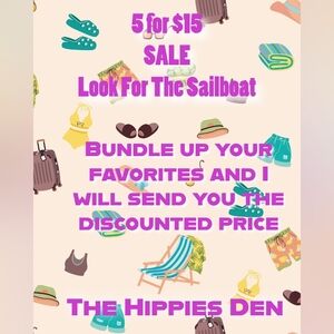 ⛵5/$15 ❤️New Items Listed More To Follow